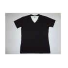 Camiseta feminina (BABY LOOK) gola V